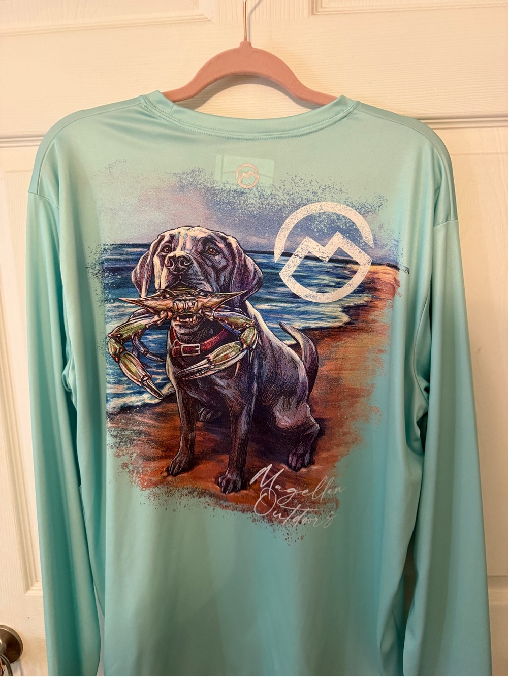 Magellan Outdoors Aqua Moisture-Wicking Fishing Tee